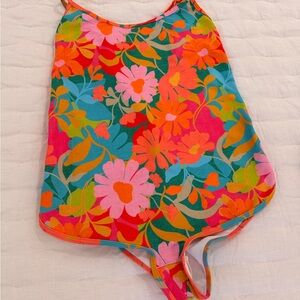Skatie Floral One Piece Swimsuit - Multicolor- never worn
